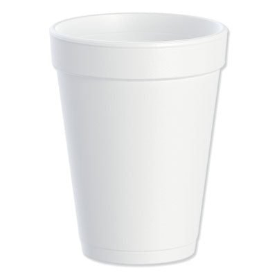 DCC14J16 Foam Drink Cups, 14 Oz, White, 1,000/carton