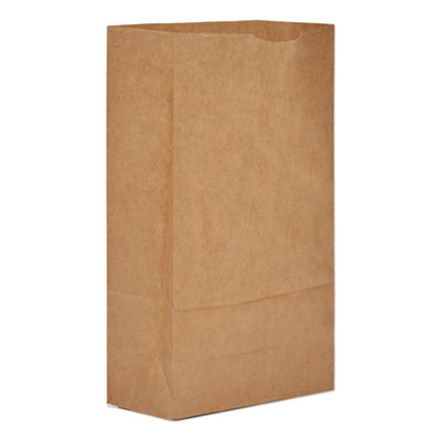BAGGX6500 Grocery Paper Bags, 6# Size, Extra-Heavy-Duty, 50# Basis Weight, 5.88" x 3.63" x 11", Kraft, 500/Bundle