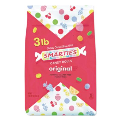 NESCDY00486 Smarties Candy, Assorted, 3 Lb