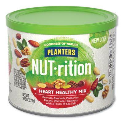 PTN05957 Nut-Rition Heart Healthy Mix, 9.75 Oz Can
