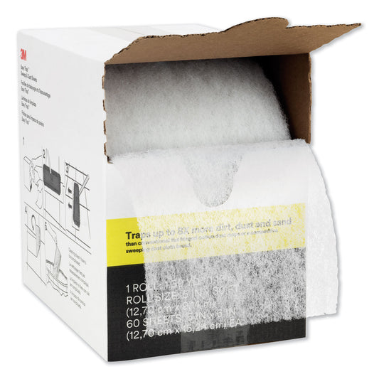 MMM59032W Easy Trap Duster, 5" X 30 Ft, White, 1 60 Sheet Roll/box