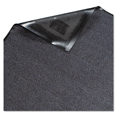 MLL94030530 Platinum Series Walk-Off Indoor Wiper Mat, Rectangular, Gray Carpeted Surface, 36" x 60" MILLENNIUM MAT COMPANY