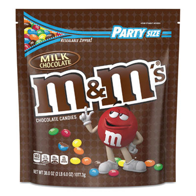 MNM55114 Milk Chocolate Candies, Milk Chocolate, 38 Oz Bag