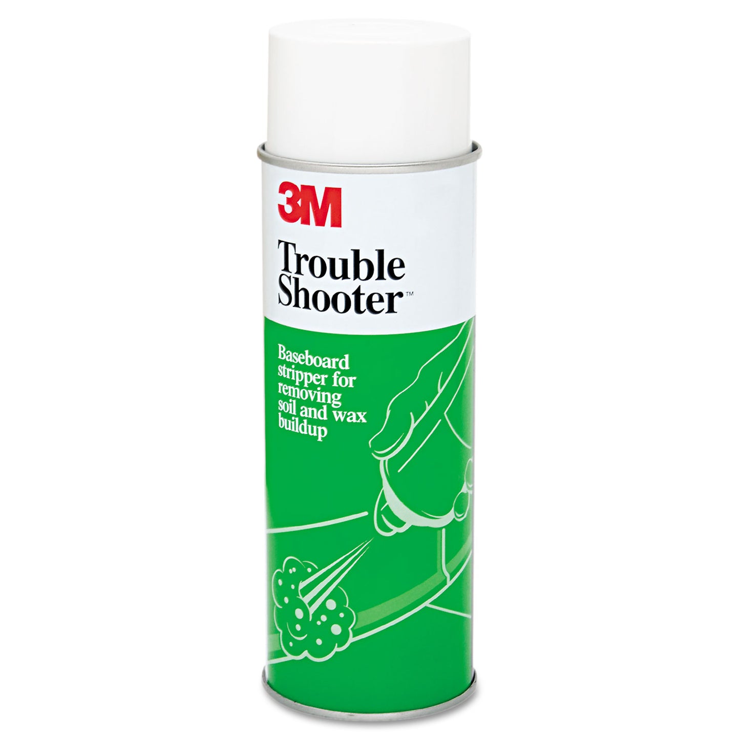 MMM14001 Troubleshooter Baseboard Stripper, 21 Oz Aerosol Spray, 12/carton