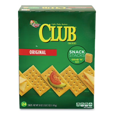 GRR90000124 Original Club Crackers Snack Stacks, 50 oz Box