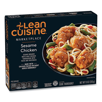 GRR90300125 Marketplace Sesame Chicken, 9 oz Box, 3 Boxes/Pack