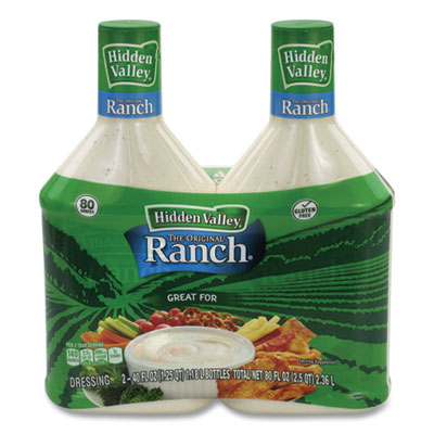 GRR90000027 Original Ranch Dressing, 40 oz Bottle, 2 Bottles/Carton