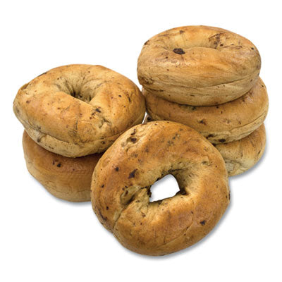 GRR90000008 Fresh Cinnamon Raisin Bagels, 6/Pack
