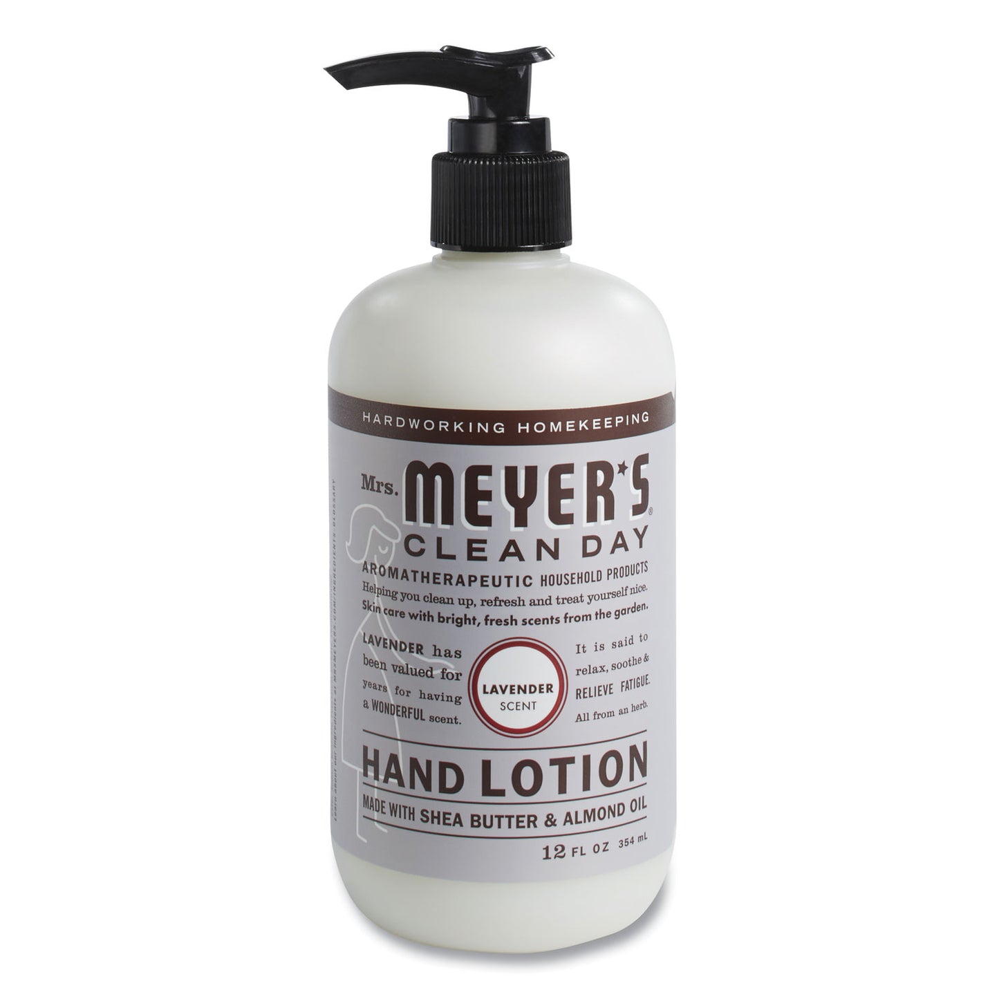 SJN686640 Clean Day Hand Lotion, 12 oz Pump Bottle, Lavender
