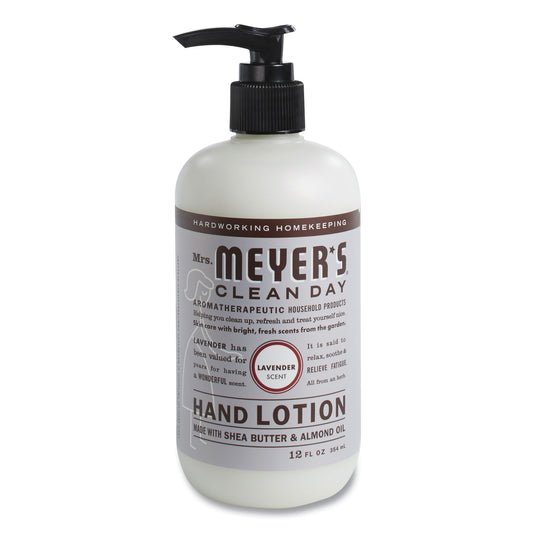 SJN686640 Clean Day Hand Lotion, 12 oz Pump Bottle, Lavender