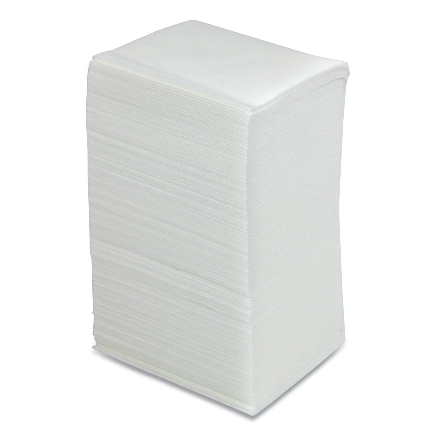 HOSNETF310QZRW Easy Task F310 Wiper, Quarterfold, 1-Ply, 10 x 13, White, Zipper Bag, 175/Bag, 6 Bags/Carton