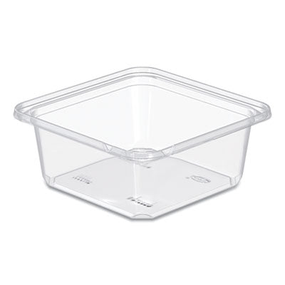 DCCSB32TG1 TamperGuard Snack Boxes, 32 oz, 6.3 x 6.3 x 2.6, Clear, Plastic, 300/Carton