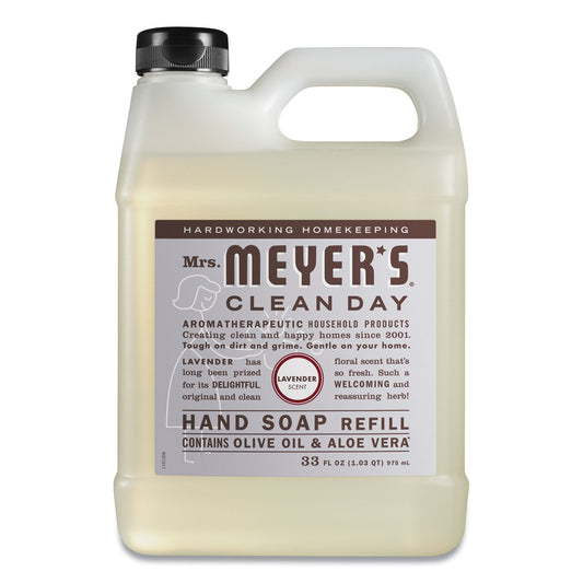 SJN651318 Clean Day Liquid Hand Soap Refill, Lavender Scent, 33 oz, 6/Carton