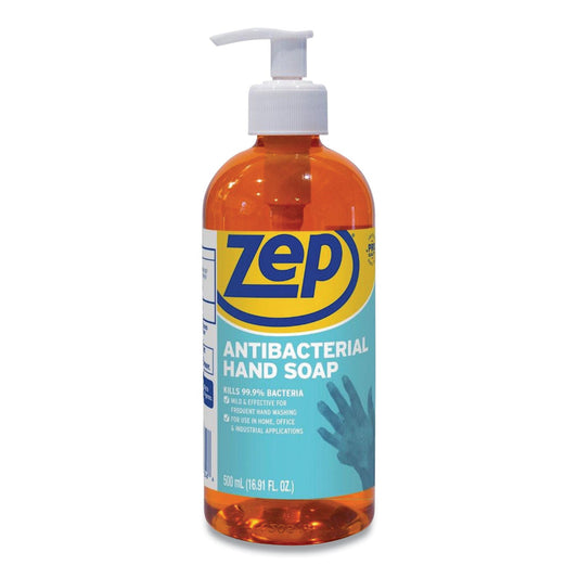ZPPR46101 Antibacterial Hand Soap, Floral Scent, 16.9 oz, 12/Carton Zep