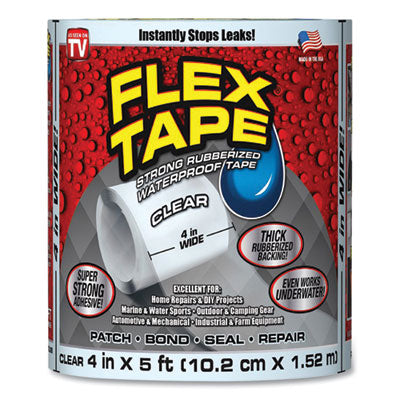 FSGTFSCLRR0405 General Purpose Repair Tape, 4" X 1.67 Yds, Clear SWIFT RESPONSE LLC