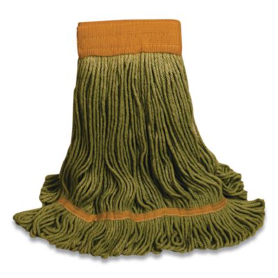 ODC1200LGR 1200 Series Mop Head, Pet, Large, 5" Headband, Green