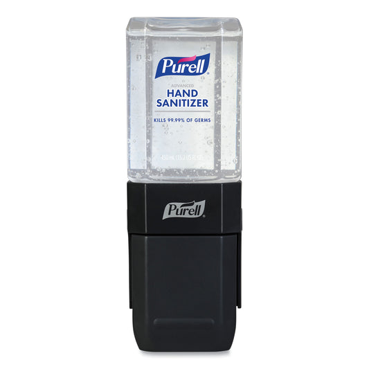 GOJ4424D6CT Es1 Hand Sanitizer Dispenser Starter Kit, 450 Ml, 3.12 X 5.88 X 5.81, Graphite, 6/carton