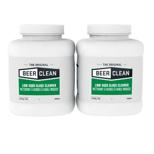 DVO990241 Beer Clean Glass Cleaner, Unscented, Powder, 4 Lb. Container