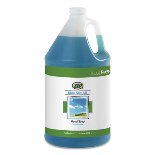ZPP332124EA Blue Sky AB Antibacterial Foam Hand Soap Refill, Clean Open Air Scent, 1 gal Zep
