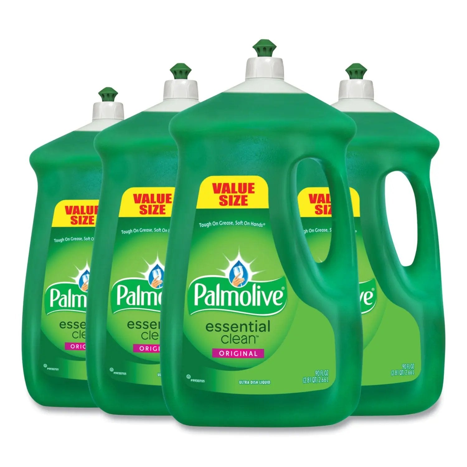 CPC46157 Dish Soap Liquid, Original Scent, Green, 90 oz Bottle, 4/Carton Palmolive