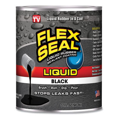 FSGLFSBLKR32 Liquid Rubber, 32 Oz Can, Black SWIFT RESPONSE LLC