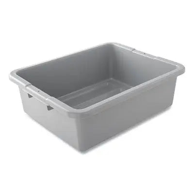 RCP335192GRAYCT Bus/utility Box, 17.3" X 7" X 21.5", Gray, 100/carton RUBBERMAID COMMERCIAL PROD.