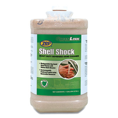 ZPP318524EA Shell Shock Heavy Duty Soy-Based Hand Cleaner, Cinnamon Scent, 1 gal