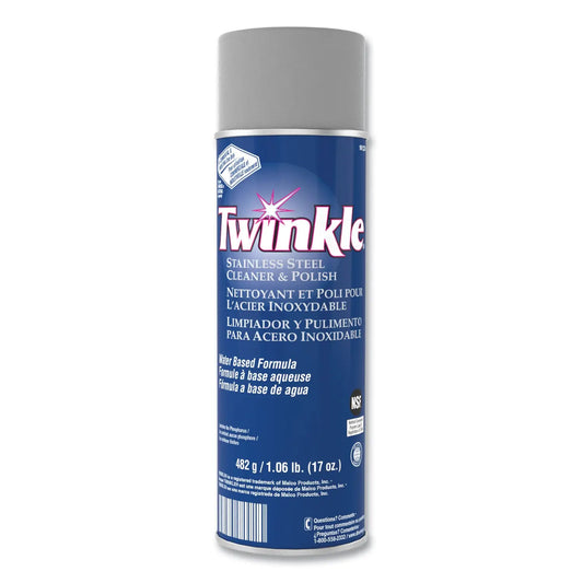 DVO991224EA Stainless Steel Cleaner And Polish, 17 Oz Aerosol Spray Twinkle