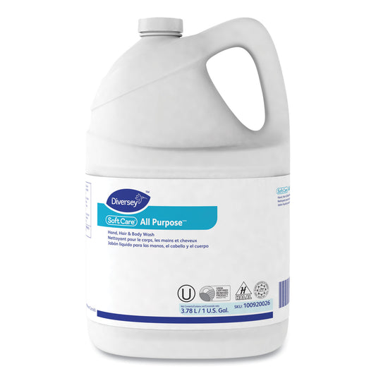 DVO100920026 Soft Care All Purpose Liquid Refill, Gentle Floral Scent, 1 gal, 4/Carton