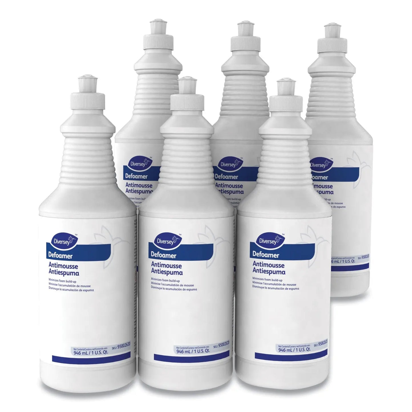 DVO95002620 Defoamer/carpet Cleaner, Cream, Bland Scent, 32 Oz Squeeze Bottle Diversey