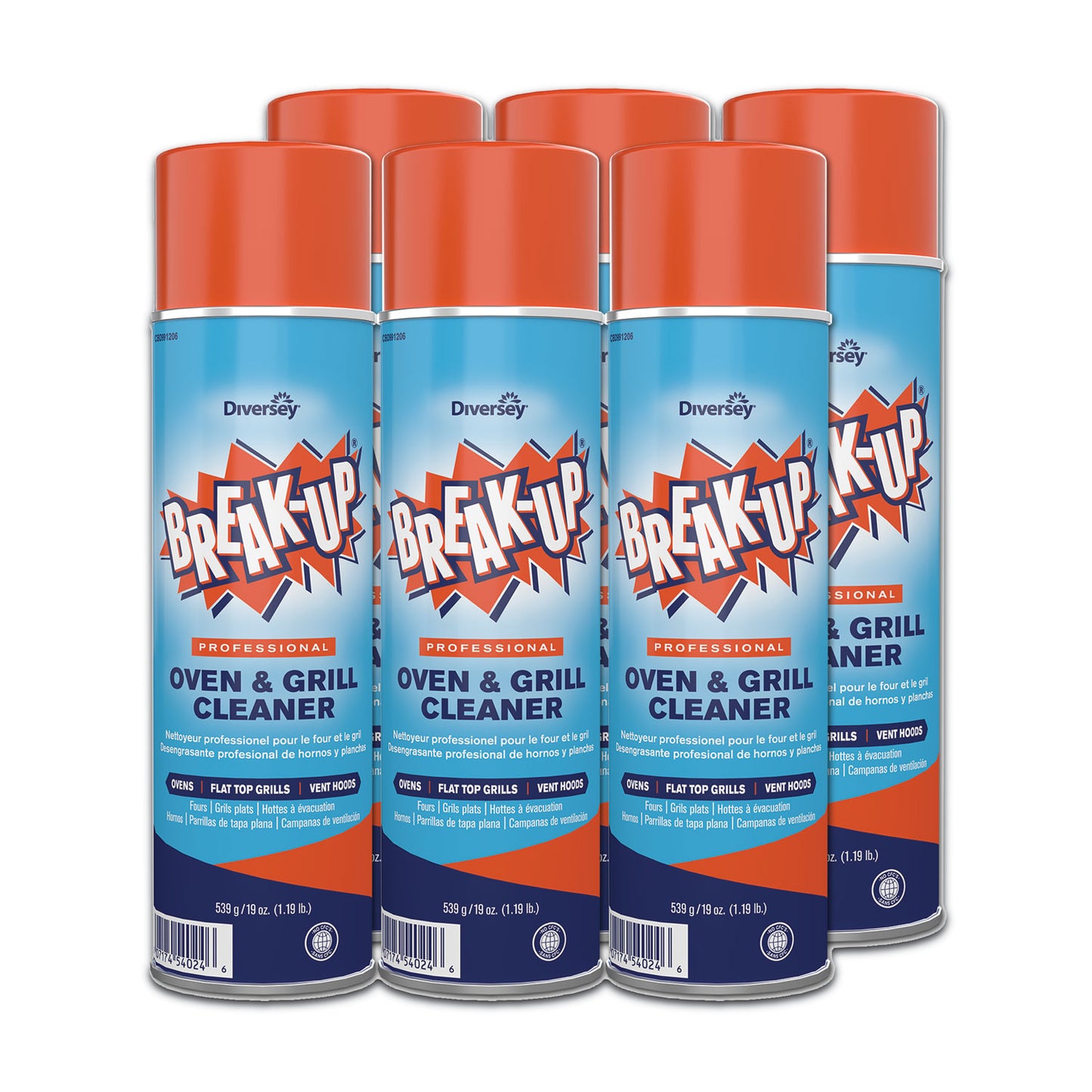 DVOCBD991206 Oven And Grill Cleaner, Ready To Use, 19 Oz Aerosol Spray 6/carton