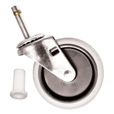 SGSFG6173L10000 Replacement Bayonet-Stem Swivel Casters, Push and Lock Stem (0.44