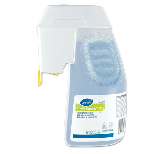 DVO94977476 Supreme Concentrated Pot And Pan Detergent, Floral, 2.6 Qt Optifill System Refill Suma