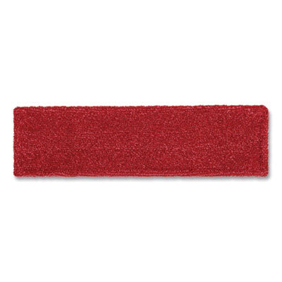 RCP2132423 Adaptable Flat Mop Pads, Microfiber, 19.5 X 5.5, Red, 12/carton