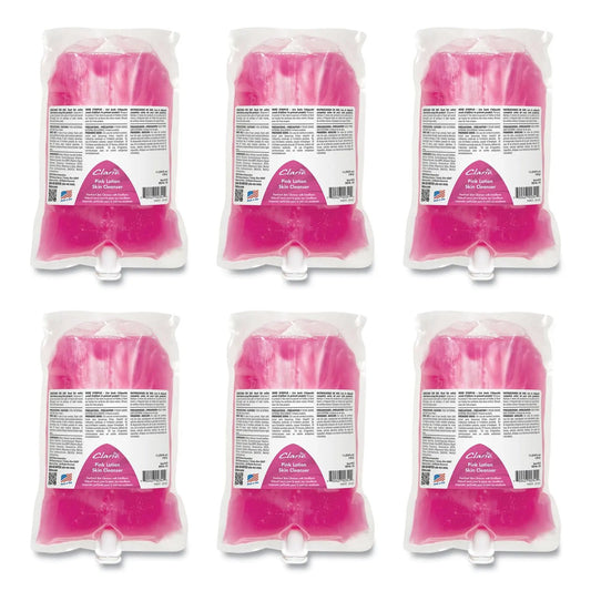 BET1122900 Pink Lotion Skin Cleanser Refill, Clean Bouquet Scent, 1,000 mL, 6/Carton Betco