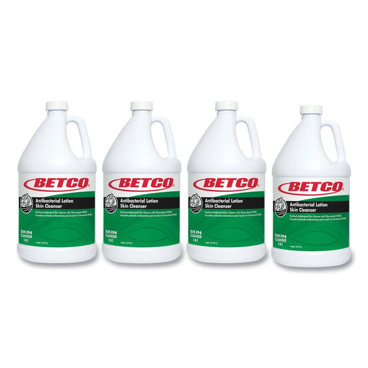 BET1410400 Antibacterial Lotion Skin Cleanser Refill, Tropical Hibiscus Scent, 1 gal, 4/Carton Betco
