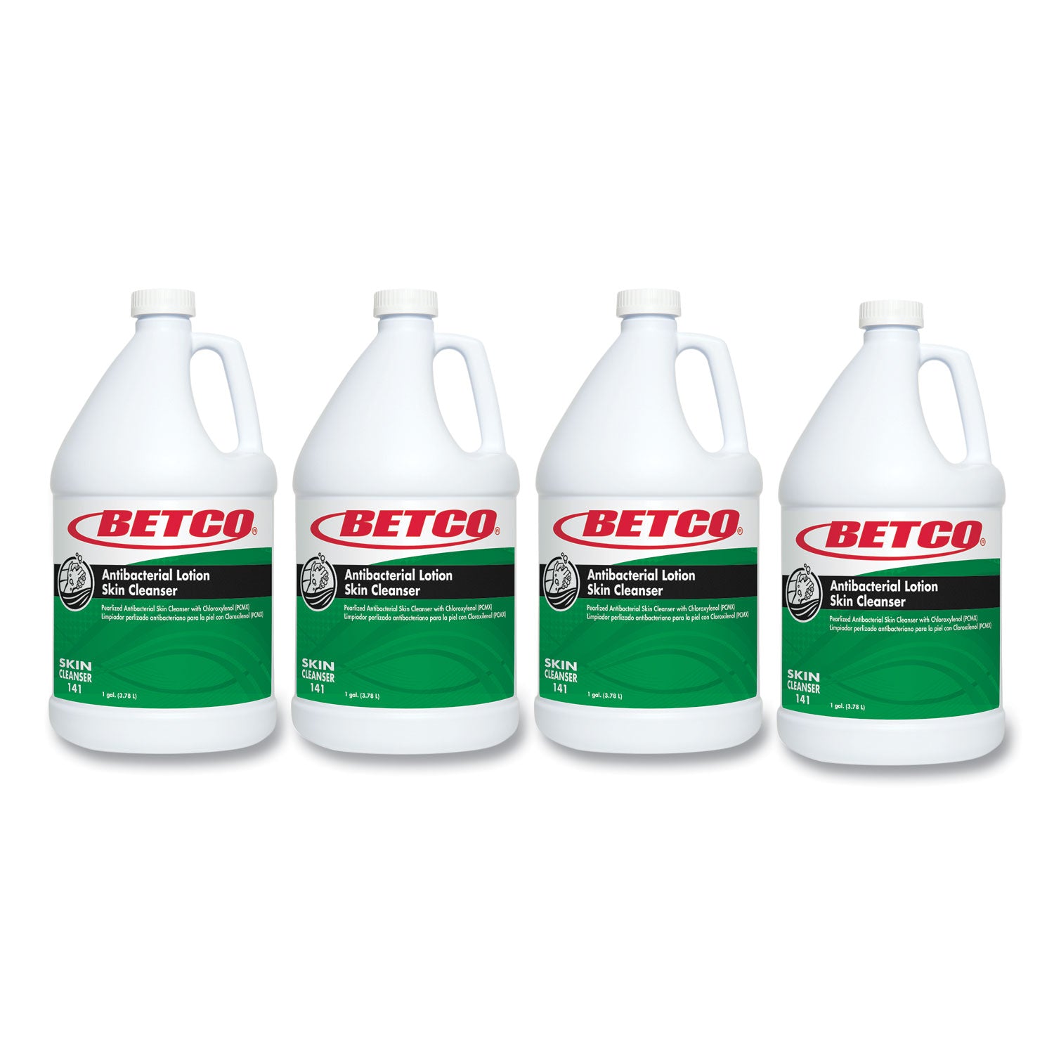 BET1410400 Antibacterial Lotion Skin Cleanser Refill, Tropical Hibiscus Scent, 1 gal, 4/Carton Betco