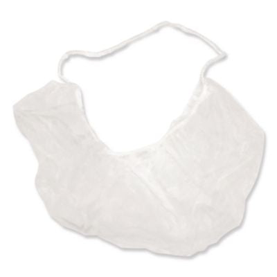 TXIBRD1000 BRD Series Polypropylene Beard Nets, One Size Fits Most, White, 100/Pack, 10 Packs/Carton