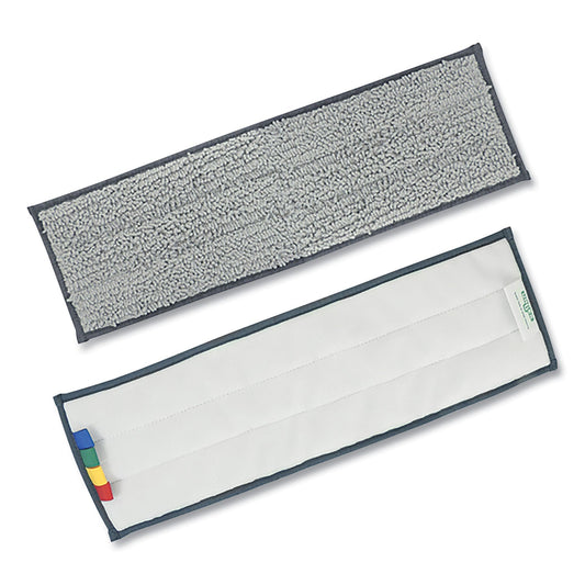 UNGEF40M Excella Reusable Mopping Pad, 20 X 6, Gray With Color-Coding Tabs Unger