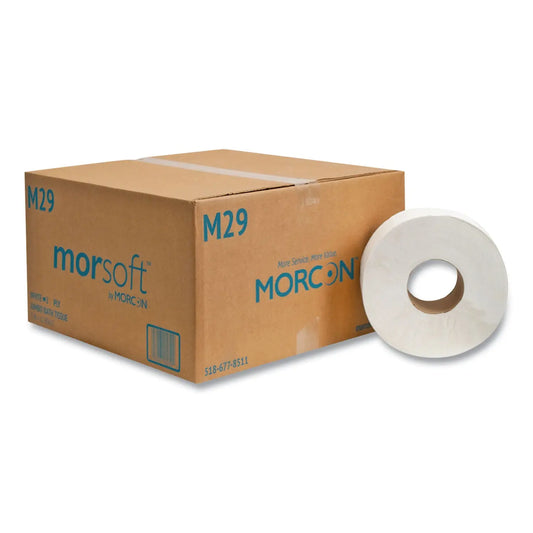MOR29 Jumbo Bath Tissue, Septic Safe, 2-Ply, 3.3
