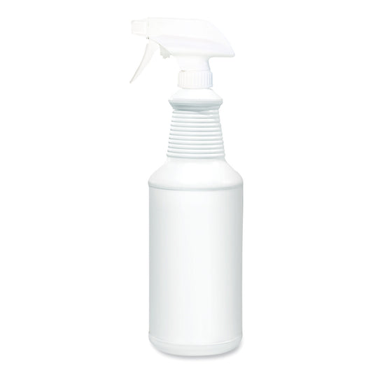 DVO05357 Water Only Spray Bottle, 32 Oz, White, 12/carton