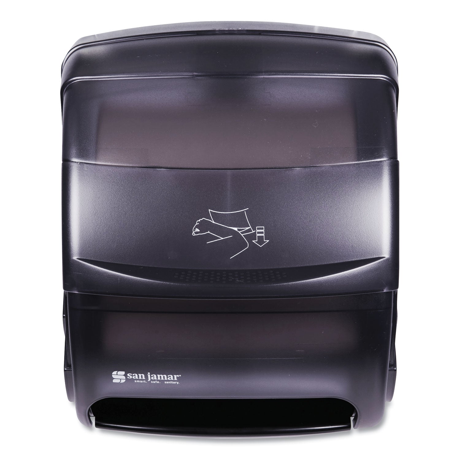 SJMT850TBK Integra Lever Roll Towel Dispenser, 11.5 X 11.25 X 13.5, Black Pearl San Jamar