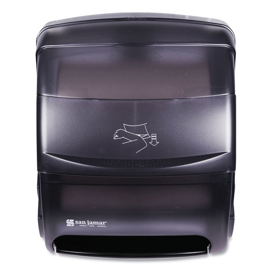 SJMT850TBK Integra Lever Roll Towel Dispenser, 11.5 X 11.25 X 13.5, Black Pearl San Jamar