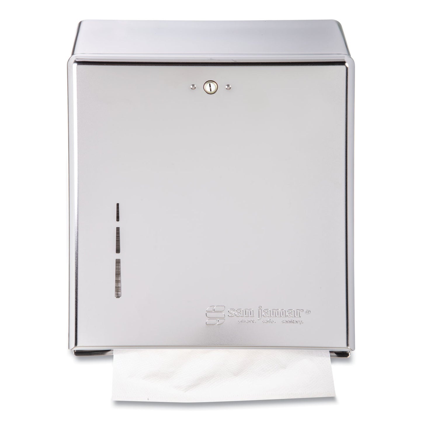 SJMT1900XC C-Fold/multifold Towel Dispenser, 11.38 X 4 X 14.75, Chrome