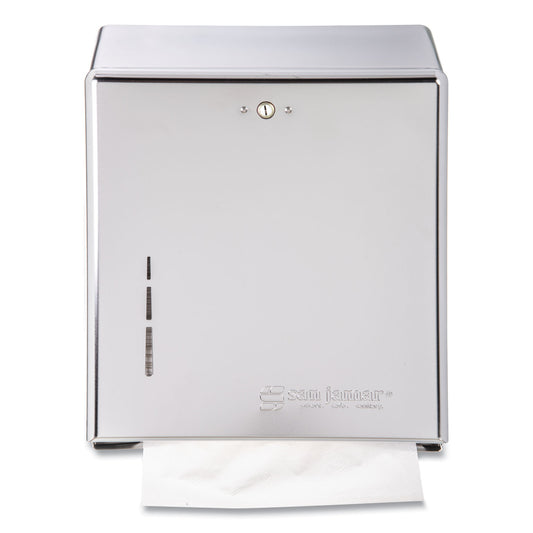 SJMT1900XC C-Fold/multifold Towel Dispenser, 11.38 X 4 X 14.75, Chrome