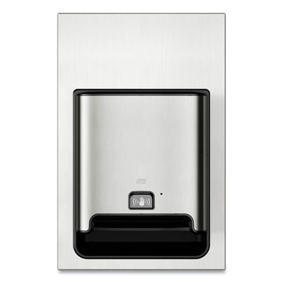 TRK461222 Image Design Matic Hand Towel Roll Dispenser With Intuition Sensor, Recessed, 17.6 X 7.99 X 26.97, Stainless Steel
