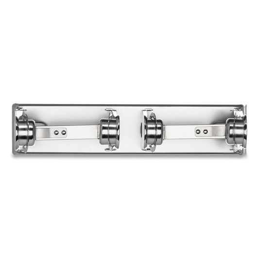 SJMR260XC Locking Toilet Tissue Dispenser, 12.38 x 4.5 x 2.75, Chrome San Jamar