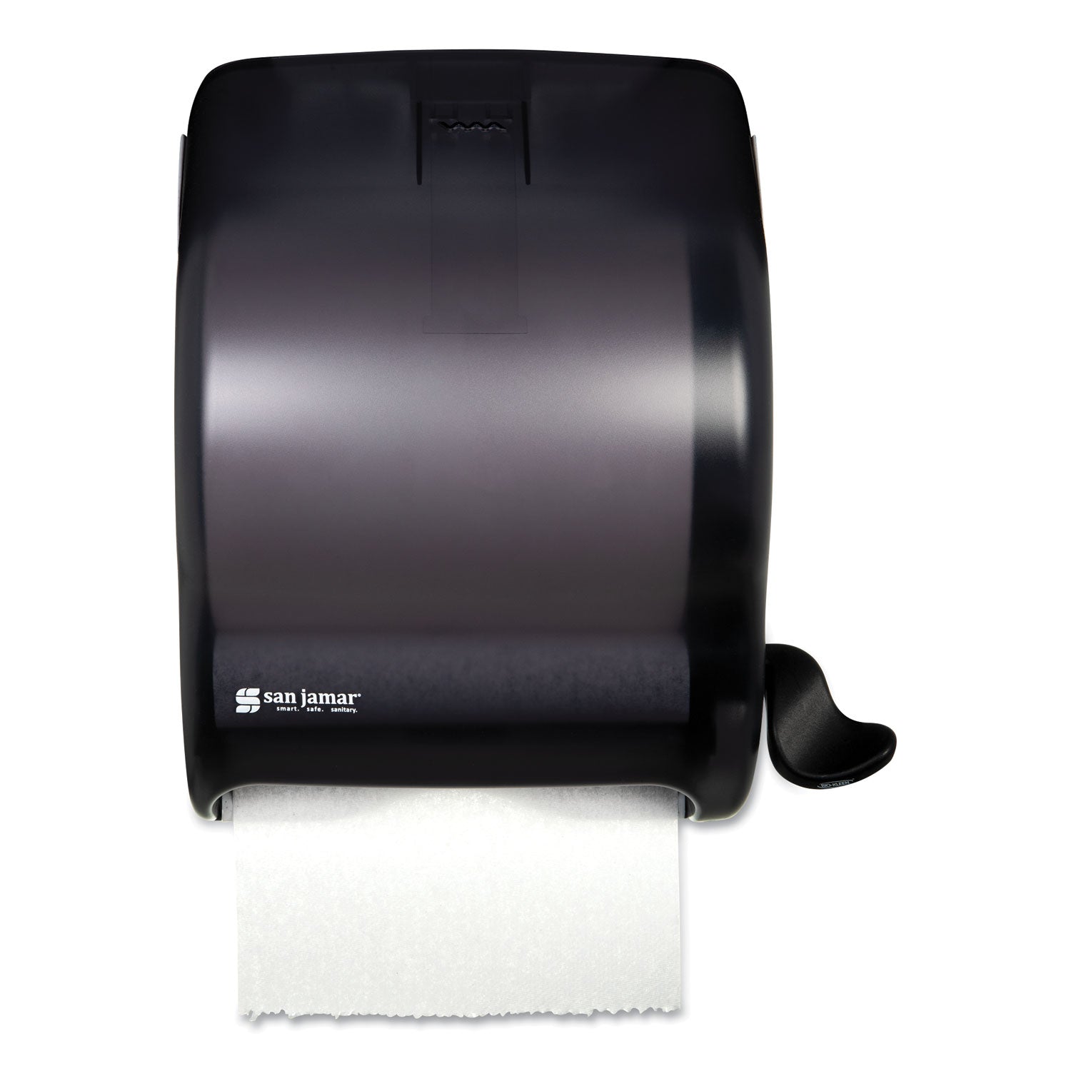 SJMT950TBK Element Lever Roll Towel Dispenser, Classic, 12.5 X 8.5 X 12.75, Black Pearl San Jamar