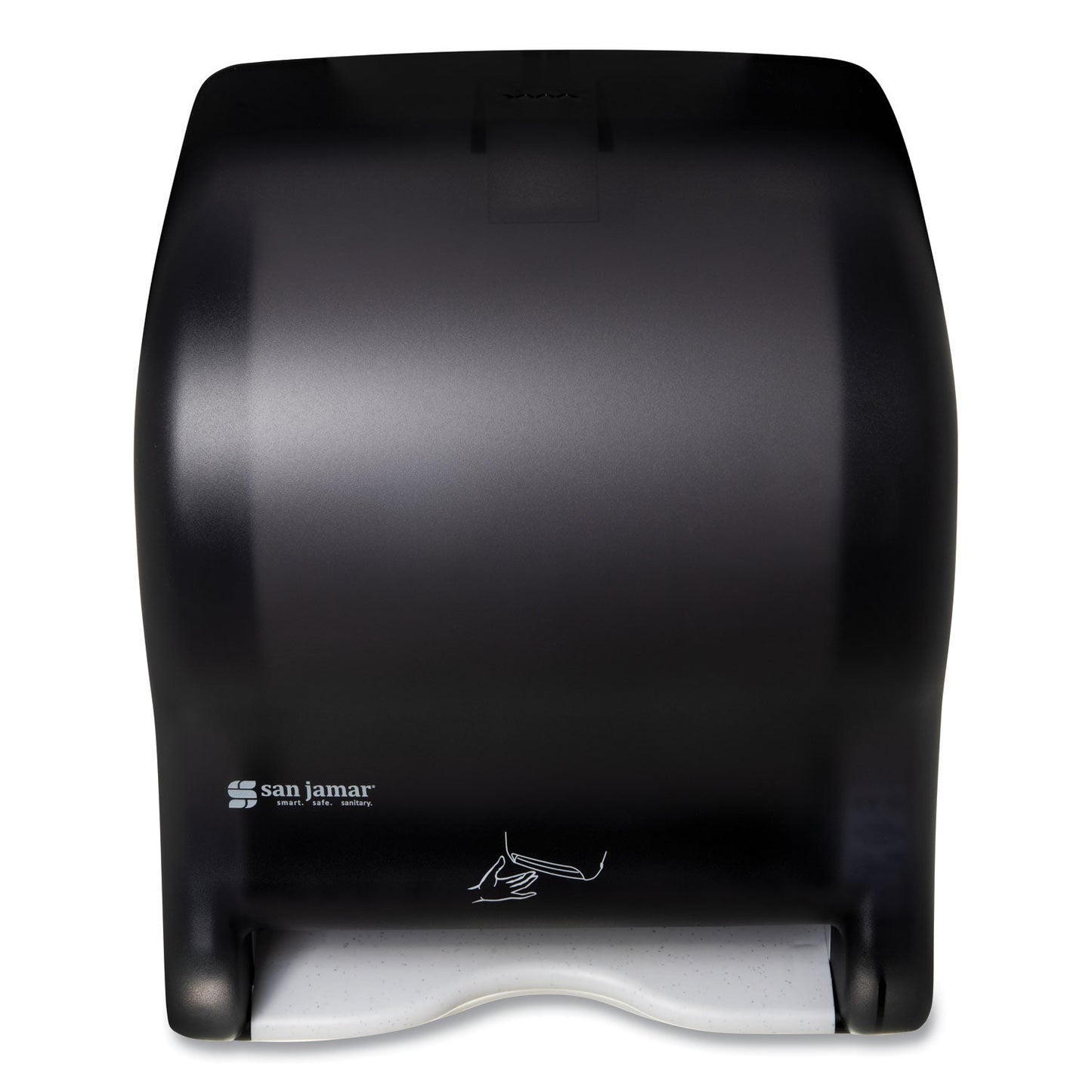 SJMT8400TBK Smart Essence Electronic Roll Towel Dispenser, 11.88 X 9.1 X 14.4, Black San Jamar