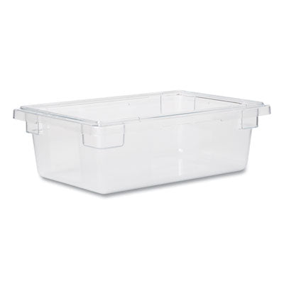 RCP3309CLE Food/Tote Boxes, 3.5 gal, 18 x 12 x 6, Clear, Plastic